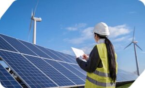 Hybrid solar systems installation for efficient energy solutions in Kenya.